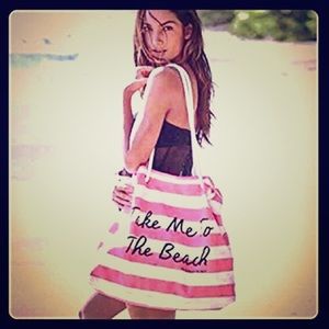 NWT Victoria Secret Pink Beach Bag